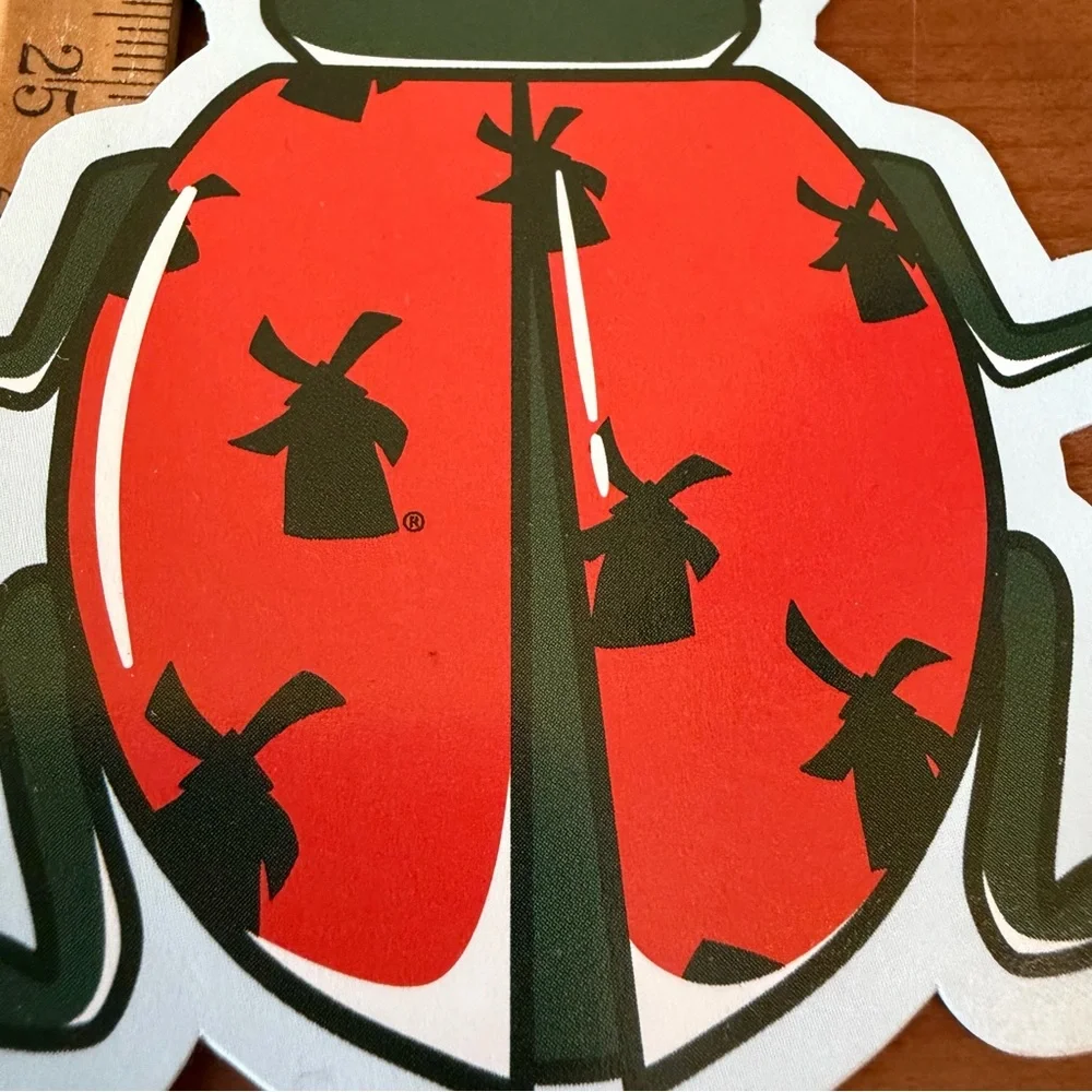 Dutch Bros Ladybug Sticker - Picture 6 of 6